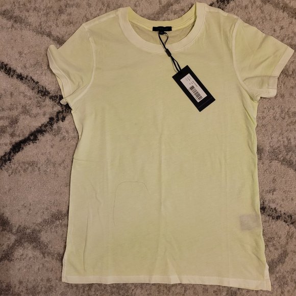 Patrick Assaraf Pima Cotton Reverse Spray Wash T-Shirt - Picture 8 of 12